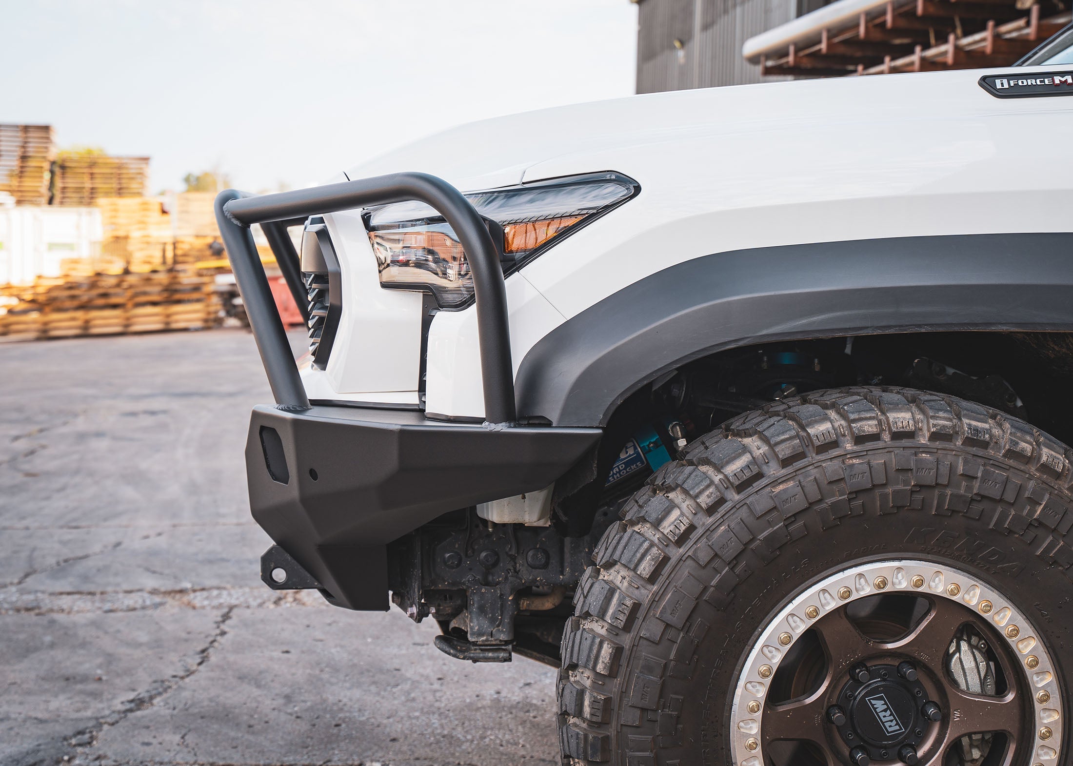 Backwoods Toyota Tacoma 4th Gen (2024+) Hi-Lite Overland Front Bumper [Bull Bar]
