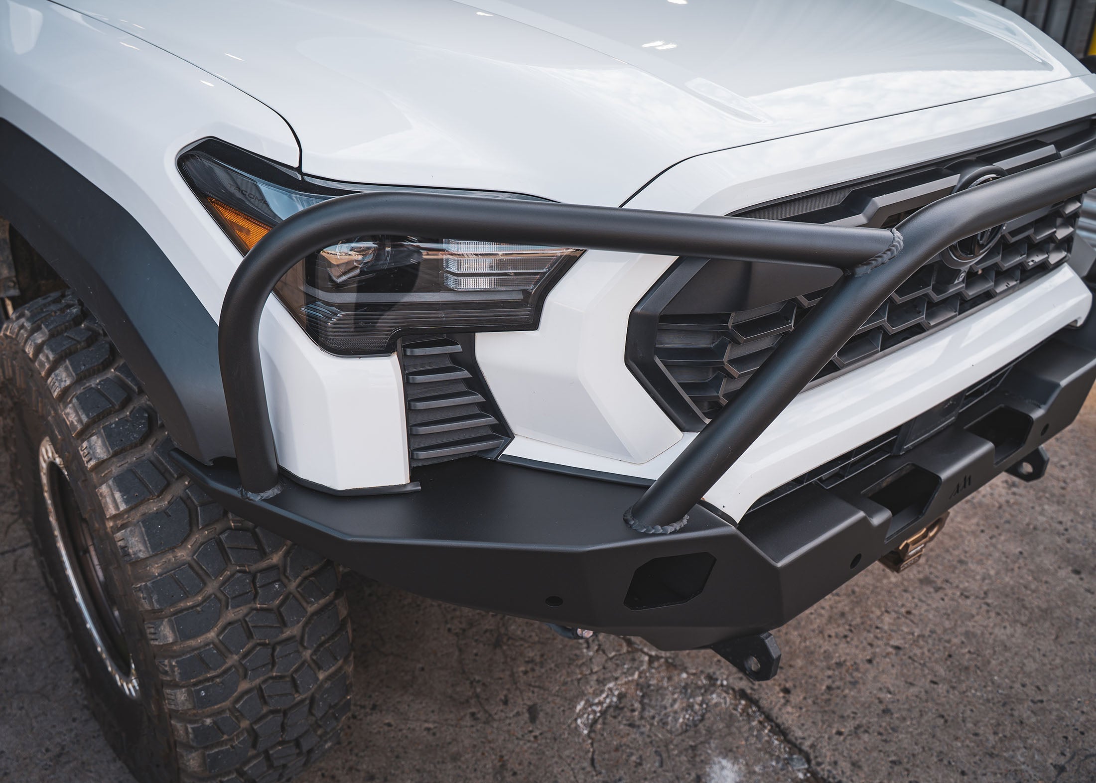 Backwoods Toyota Tacoma 4th Gen (2024+) Hi-Lite Overland Front Bumper [Bull Bar]