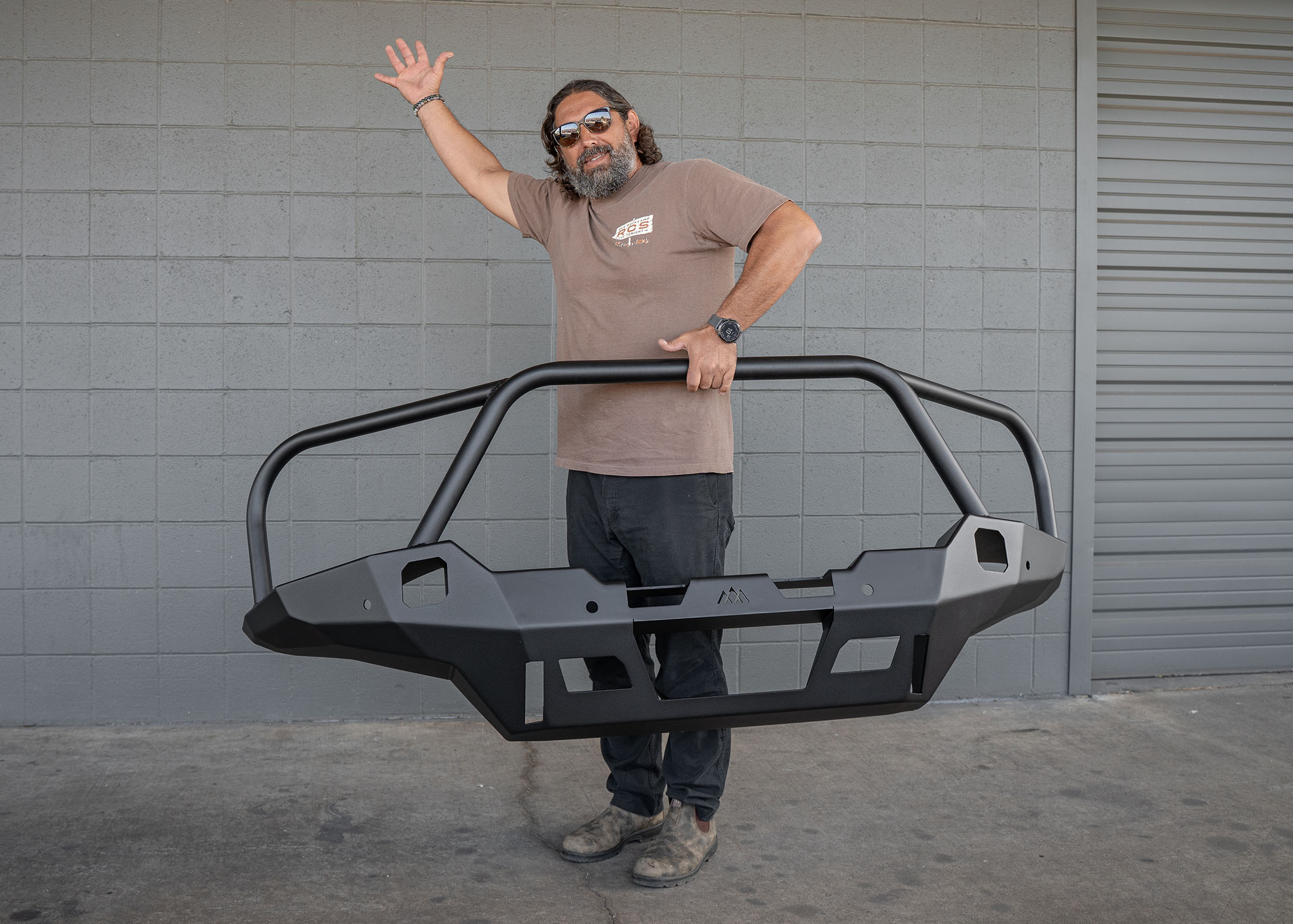 Backwoods Toyota Tacoma 4th Gen (2024+) Hi-Lite Overland Front Bumper [Bull Bar]