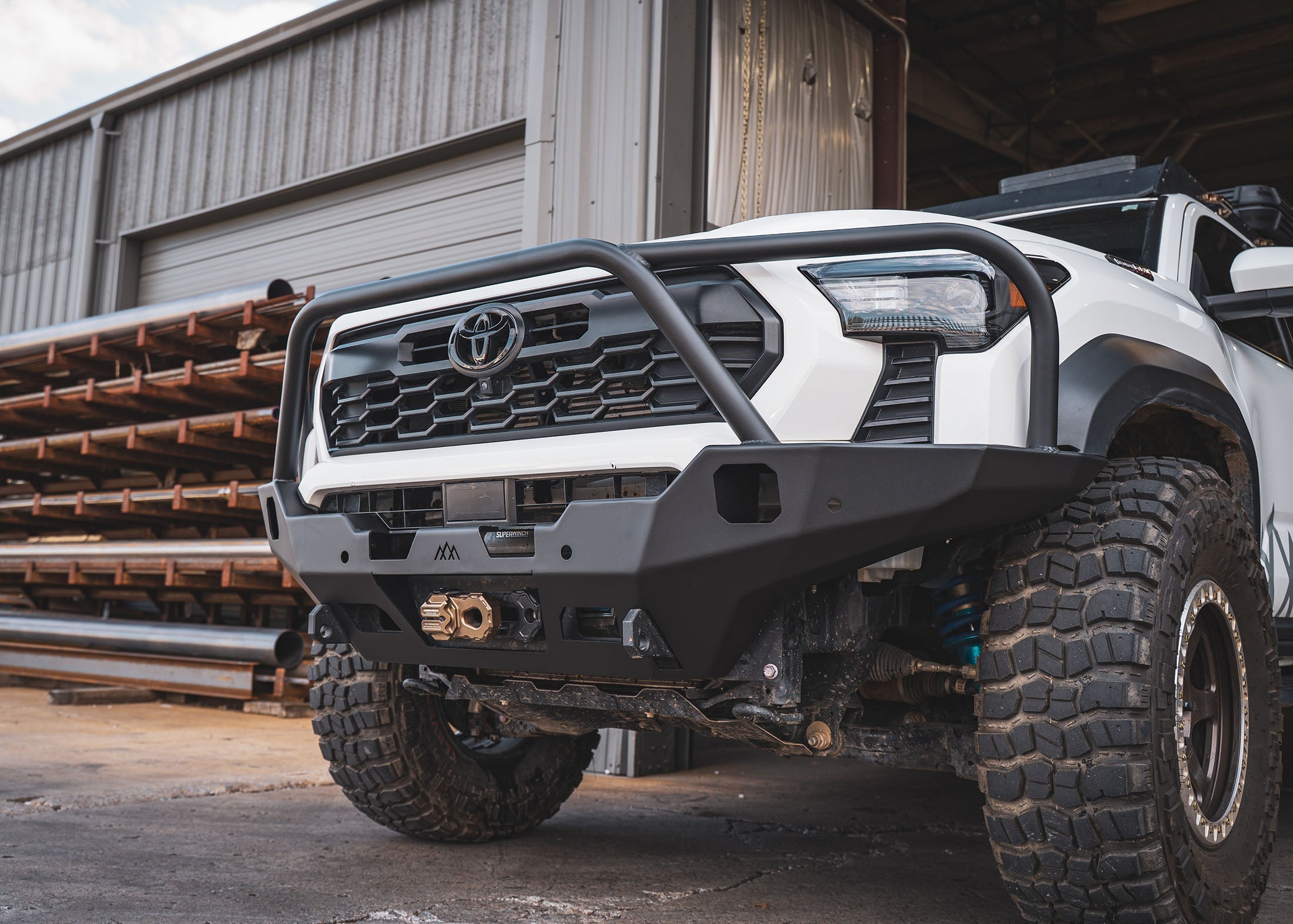 Backwoods Toyota Tacoma 4th Gen (2024+) Hi-Lite Overland Front Bumper [Bull Bar]