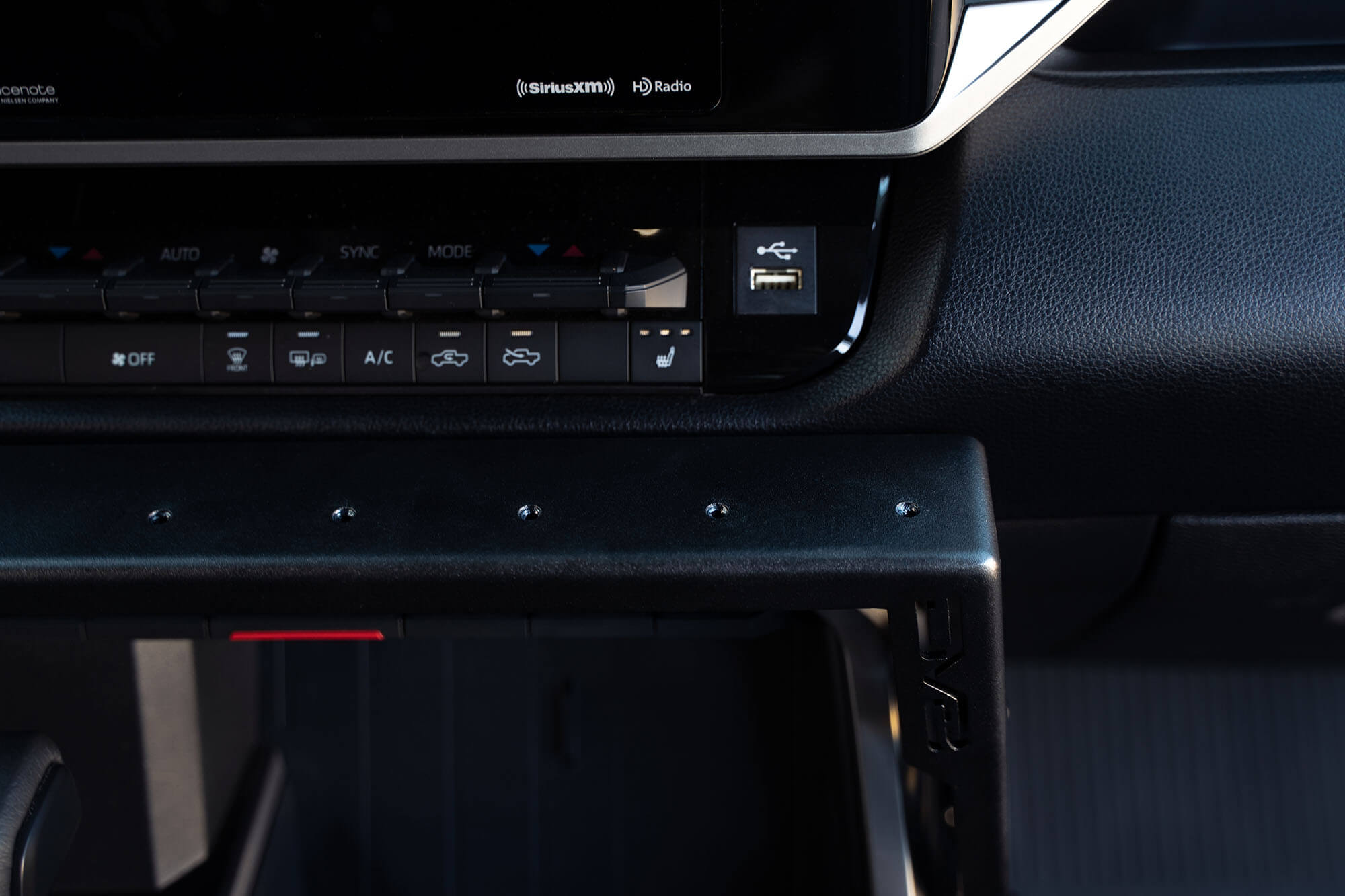 4th-gen-toyota-tundra-center-console-molle-panels-device-mount - NVMOS