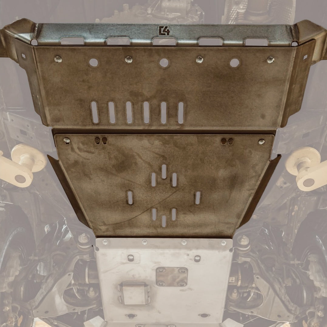 C4 Fabrication Lexus GX460 Rear Skid Plates / 2010-2023