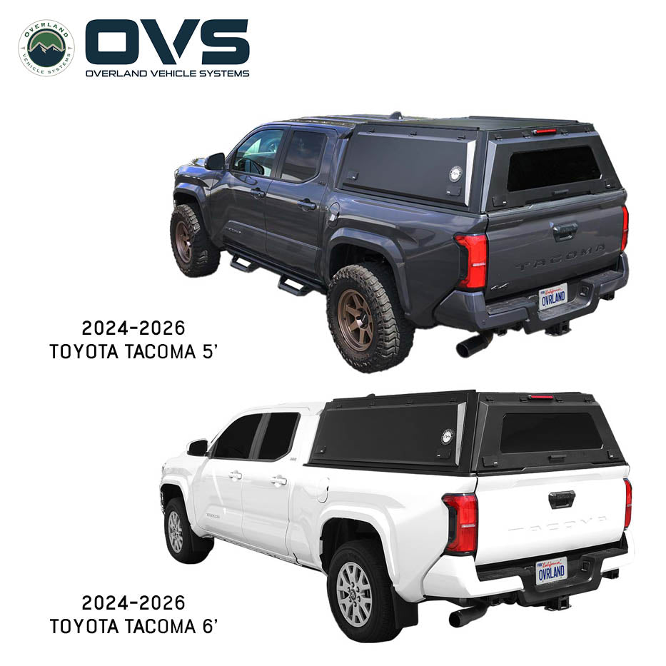 Overland Vehicle Systems Expedition PRO truck cap for 2024-2027 Toyota Tacoma - view 4