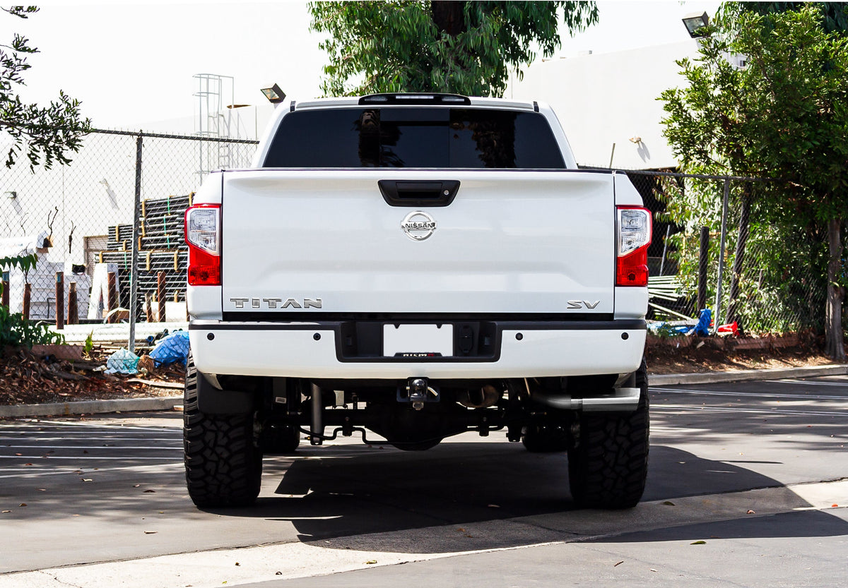 STILLEN cat-back exhaust with black tip for 2016-2024 Nissan Titan 5.6L