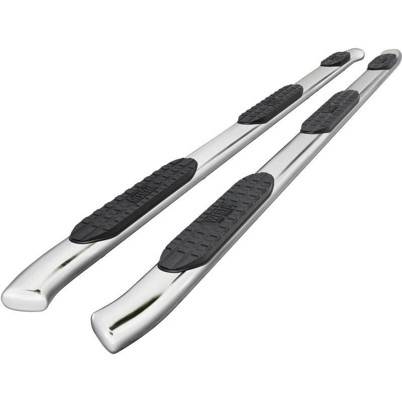Westin PRO TRAXX 5 Oval Wheel-to-Wheel Nerf Step Bars, Crew Cab, 6.5 ft. Bed, fits Chevy Silverado HD 2500/3500