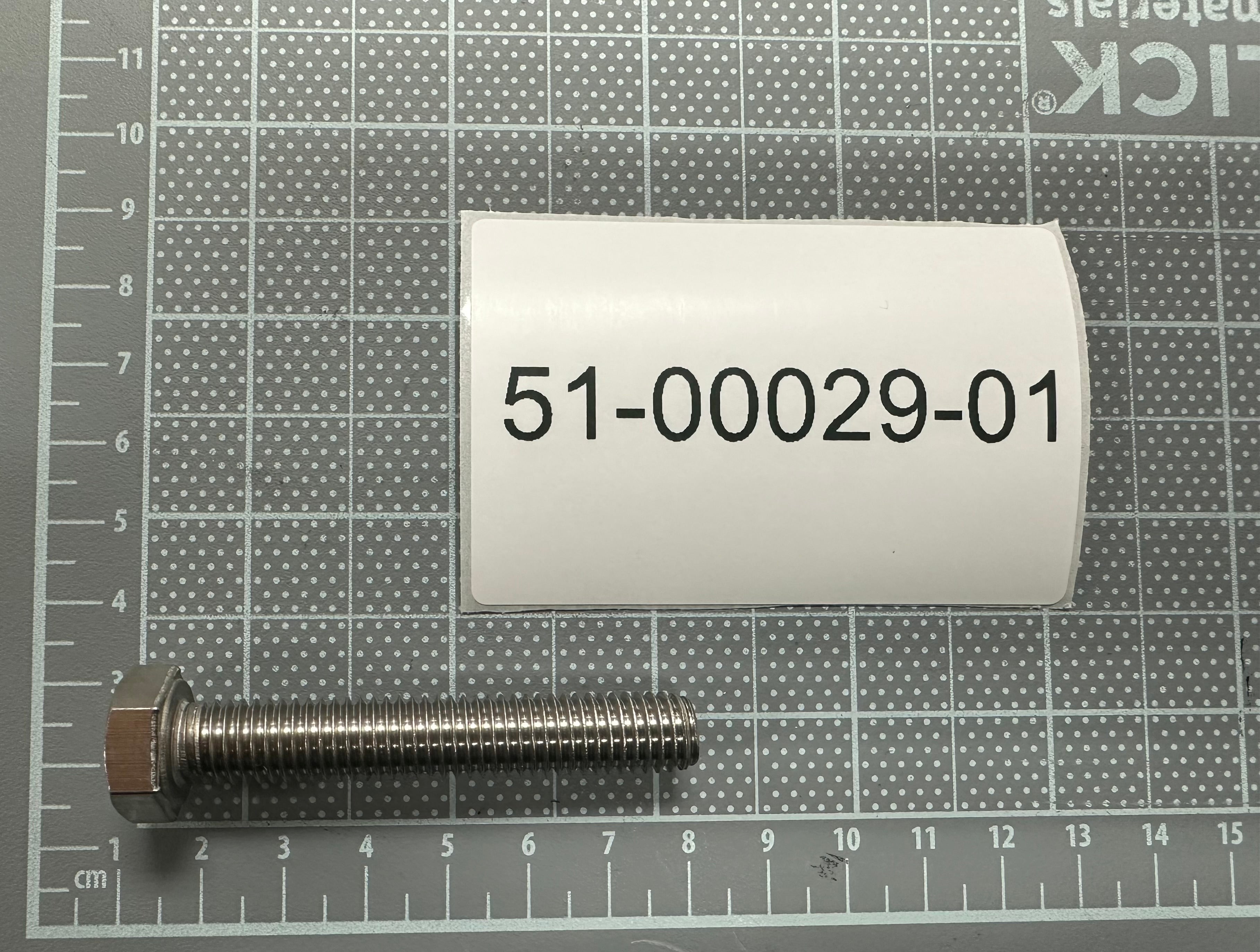 ROAM SPARE PARTS - HF - 50-00015-01 | SCREW, M5X0.8, 12MM, BUTTON-HEAD, 4MM HEX, SS