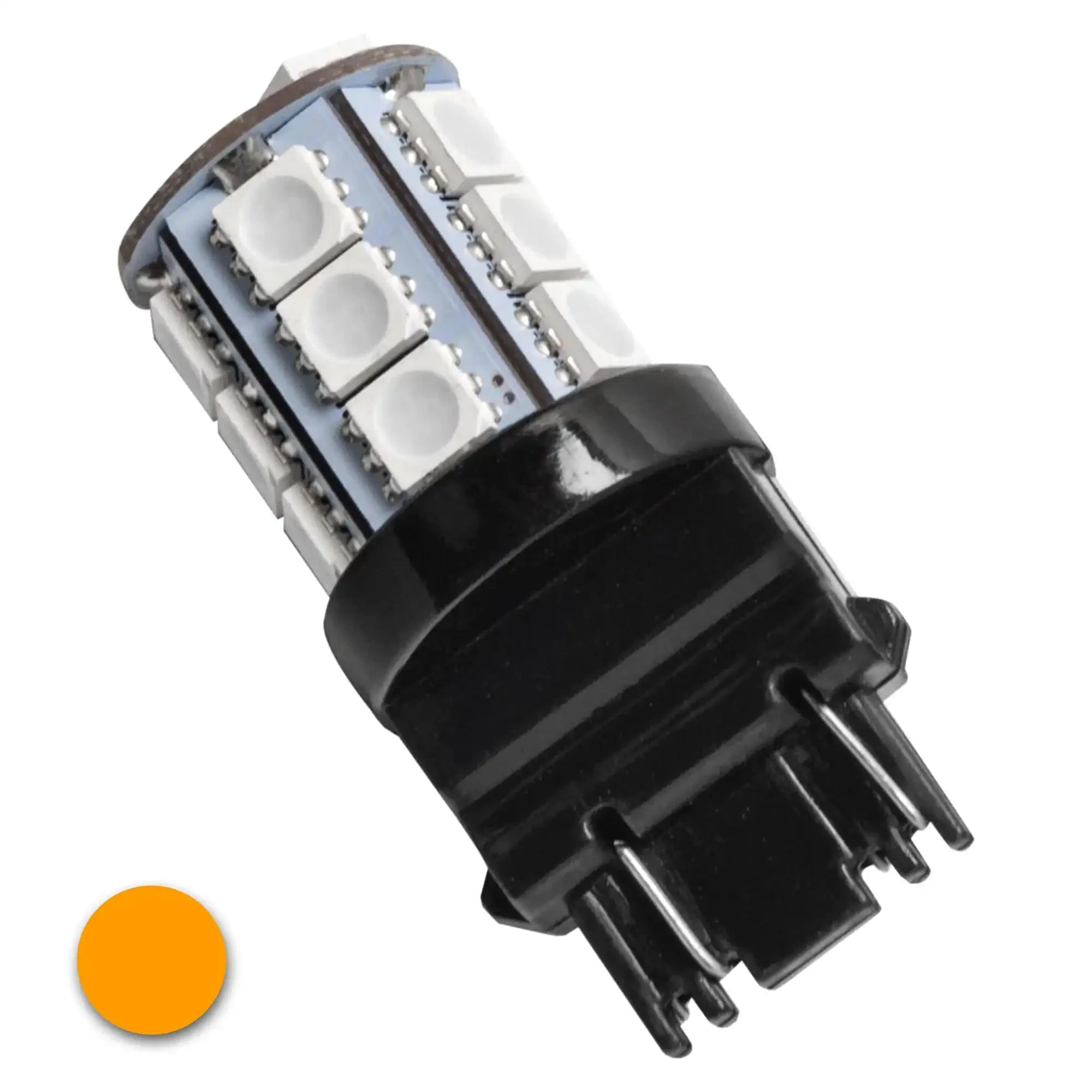 LED amber turn signal bulb for Toyota Tacoma, 4Runner, Tundra, Jeep, or Ford Bronco