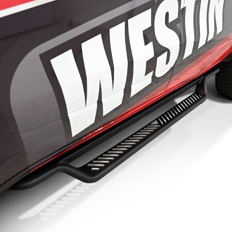 Westin Outlaw Drop Running Boards, Crew Cab, Textured Black, fits Ram 1500