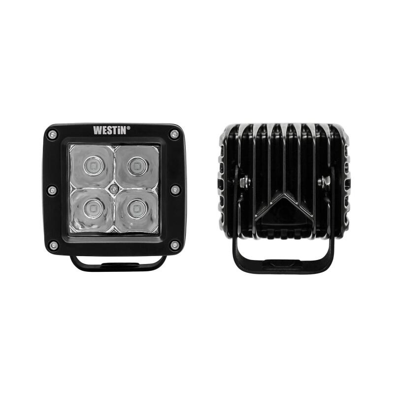 Westin HyperQ Compact LED Auxiliary Lights, Spot, Pair