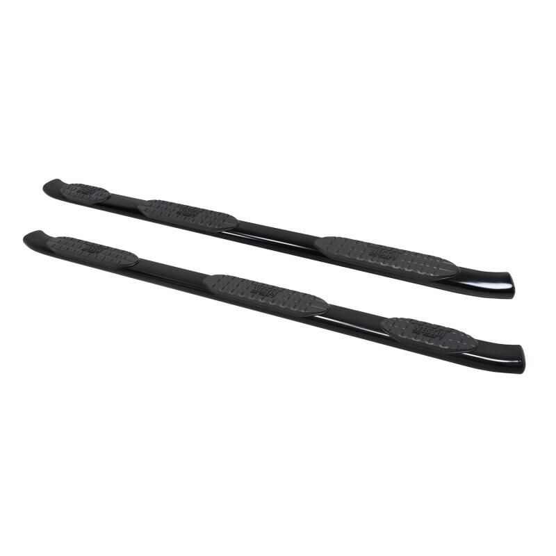 Westin PRO TRAXX 5 Wheel-to-Wheel Oval Nerf Step Bars, Crew Cab, 5.5 ft. Bed, fits Chevy Silverado 1500