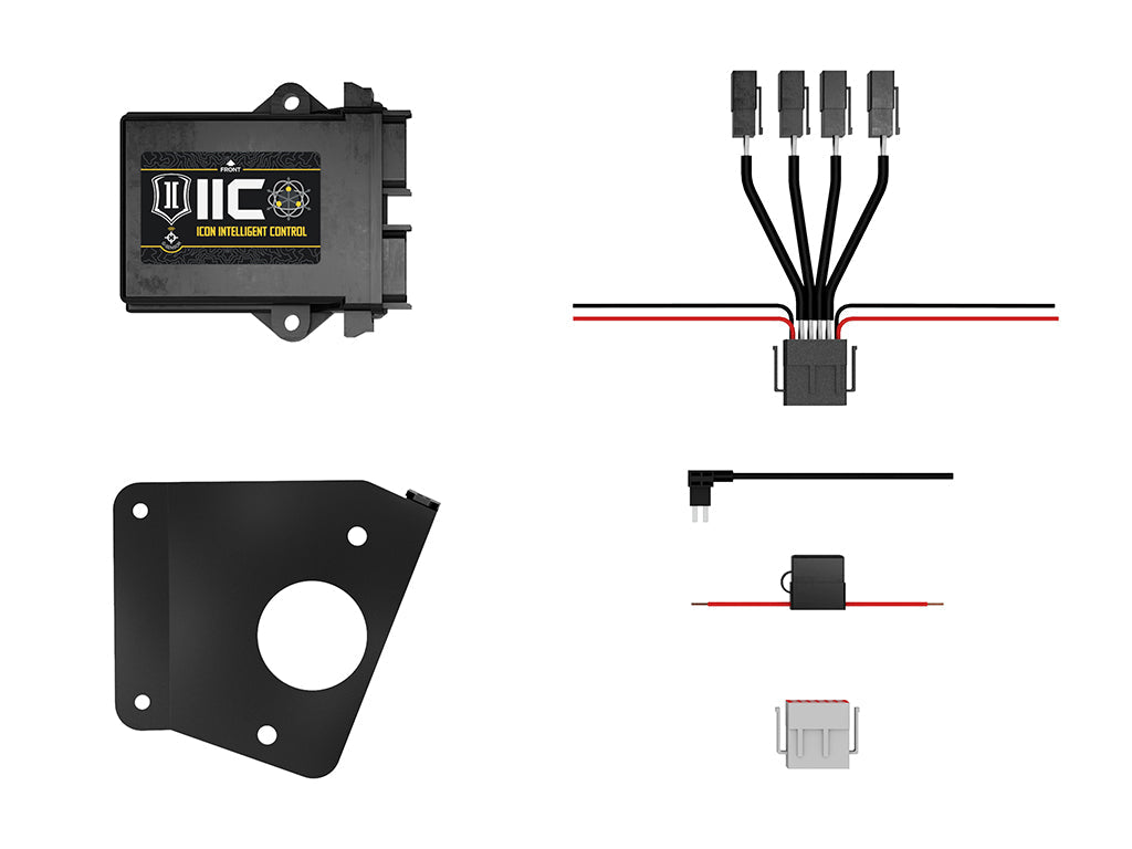 ICON Intelligent Control install kit for Chevy Silverado 1500 and GMC Sierra 1500 2019-2026