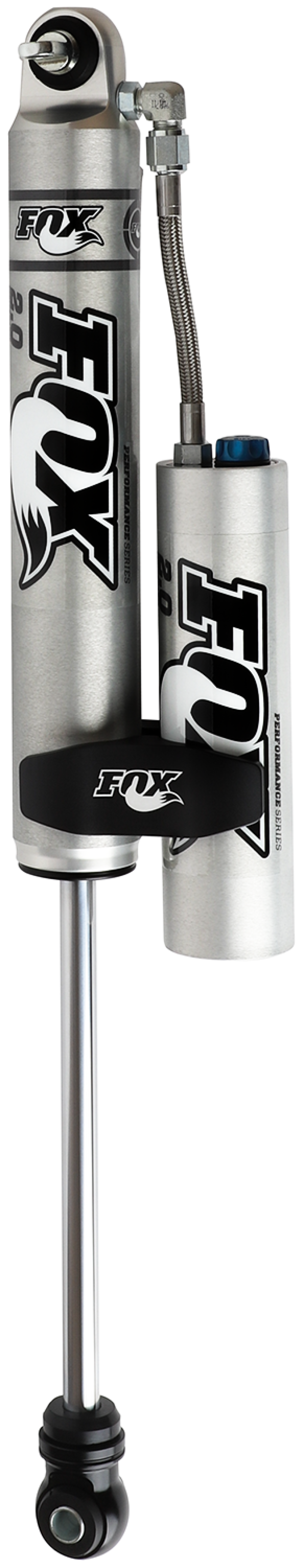 FOX 2.0 Performance Rear Reservoir Shock, Adjustable (1.5-3.5 in. Lift), fits Jeep Wrangler