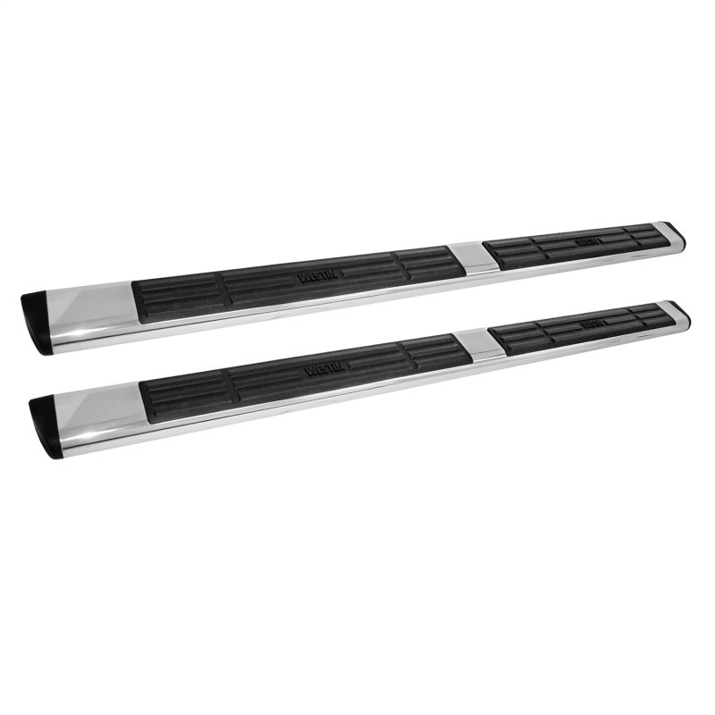 Westin Premier 6 Oval Nerf Step Bars, 53 in. Stainless Steel, fits Ford F-150