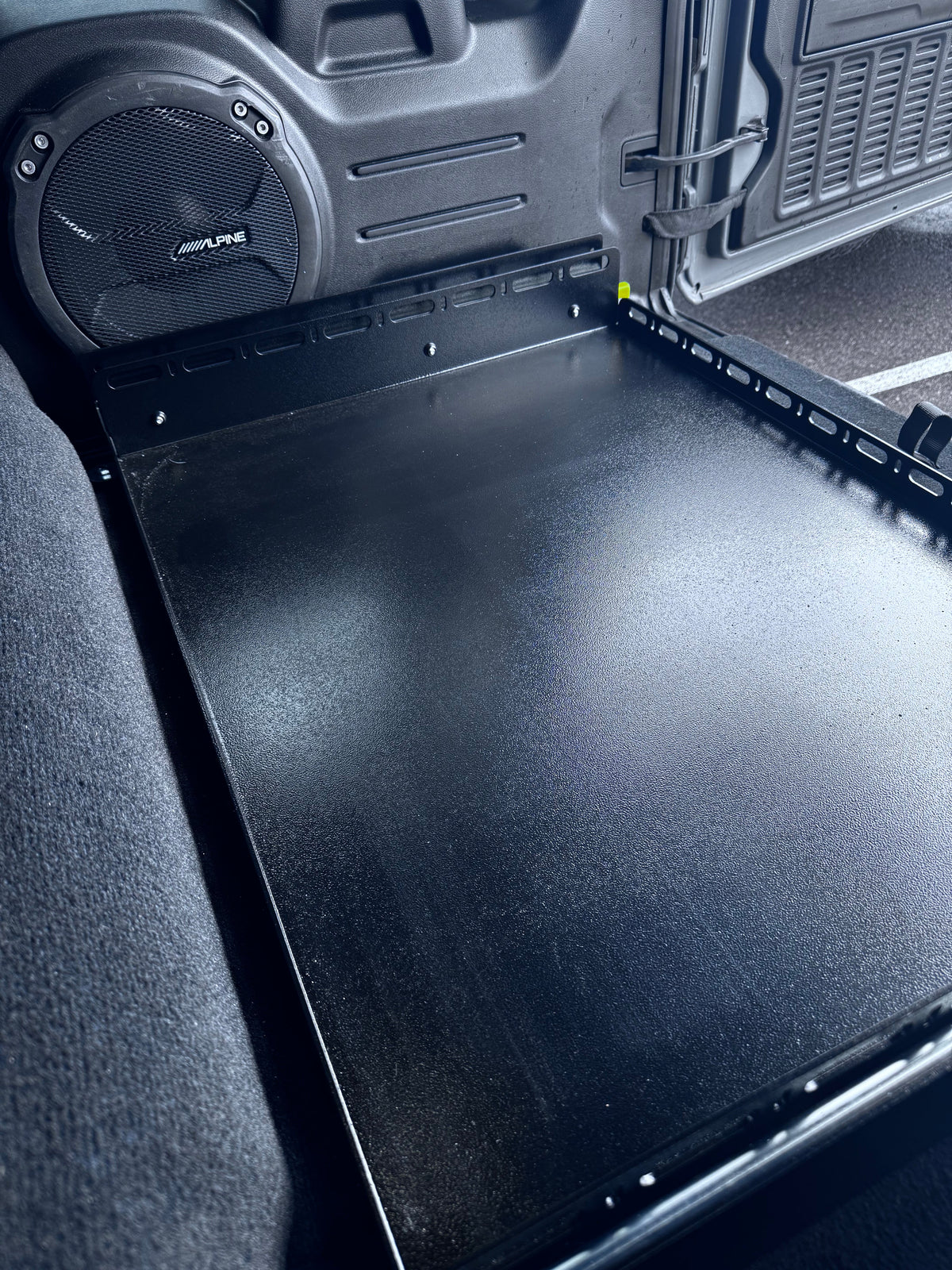 Diabolical Inc Slide Floor 2.0 for Jeep Wrangler JLU, locking slides