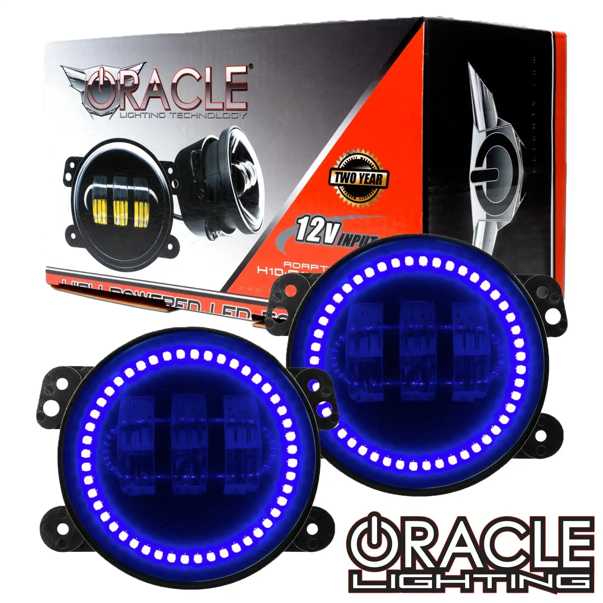ORACLE High Powered LED Fog Light Replacement-(Pair) - CLEARANCE