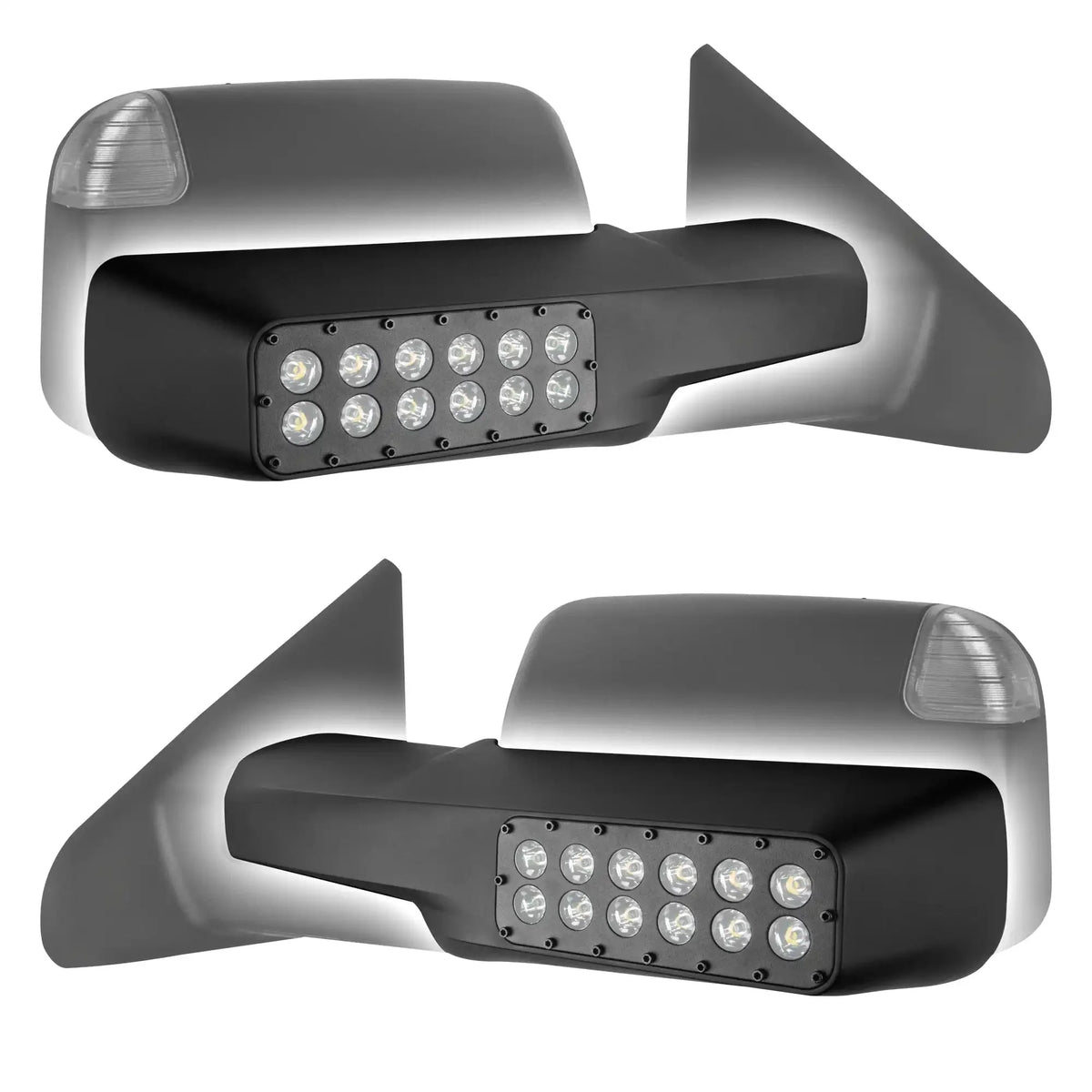 2010-2022 RAM TOW 1500/2500/3500 LED Off-Road Side Mirrors Ditch Lights – view 10