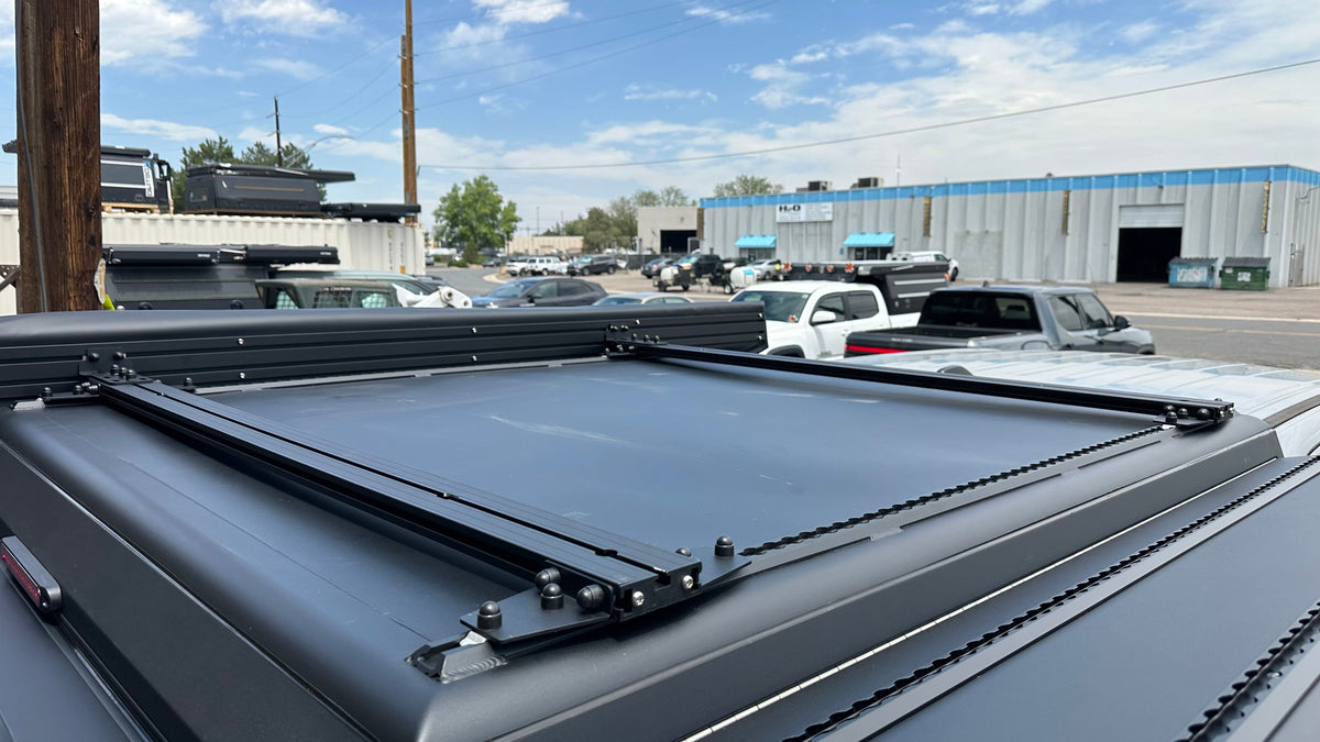 Dirtbox Overland truck bed topper roof top cross bars pair