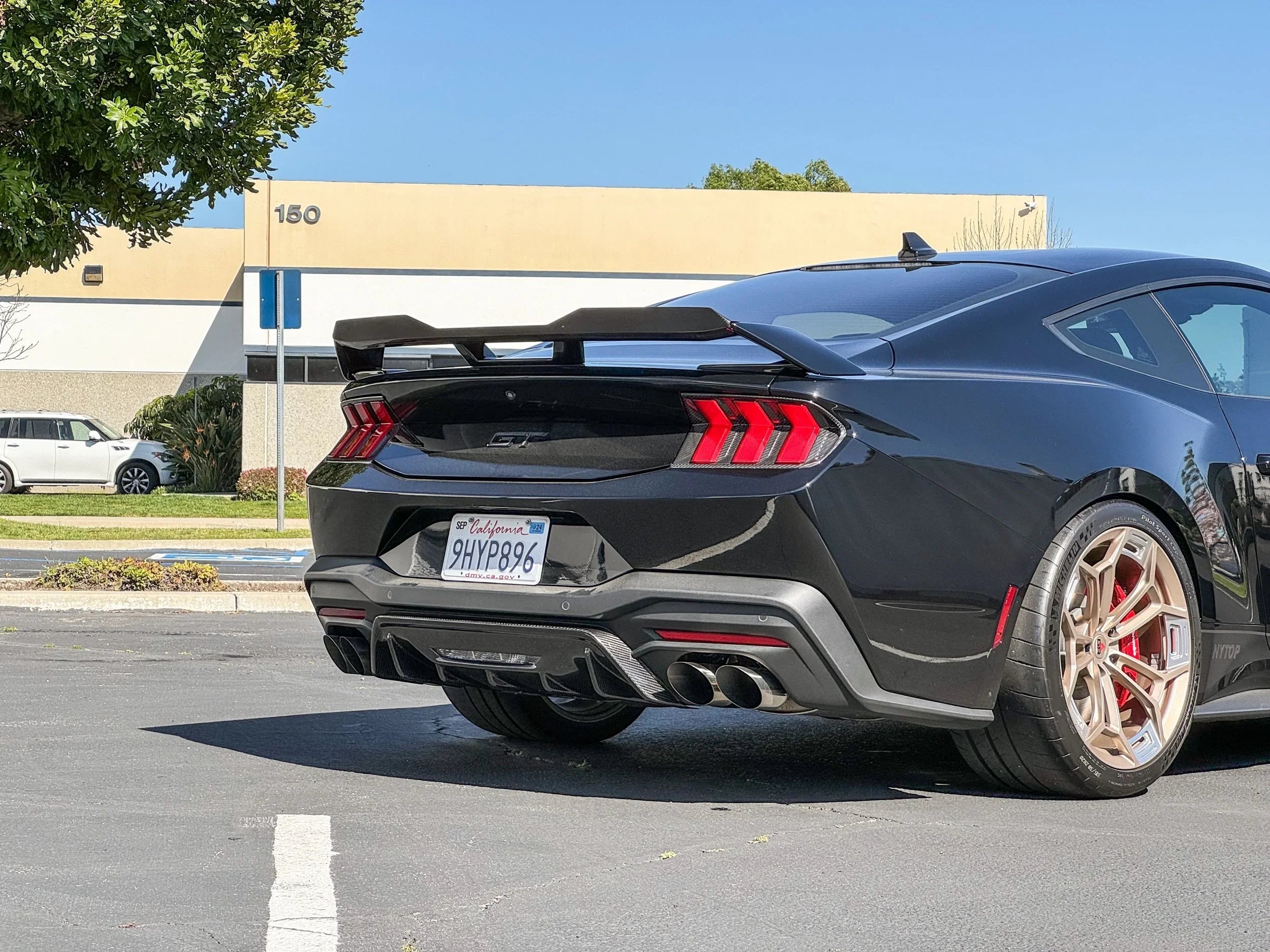 2024-Current Ford Mustang Rear Diffuser