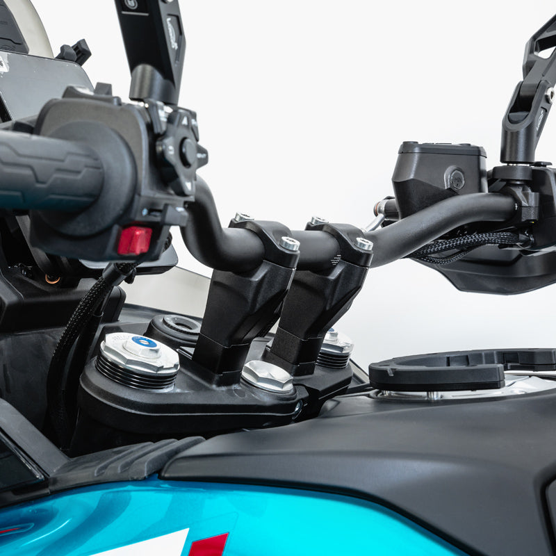 LOBOO  Handlebar Risers for CFMOTO 800MT-X (2024-on) – 0.78 in CNC Aluminum Riser Kit, Black Anodized Finish