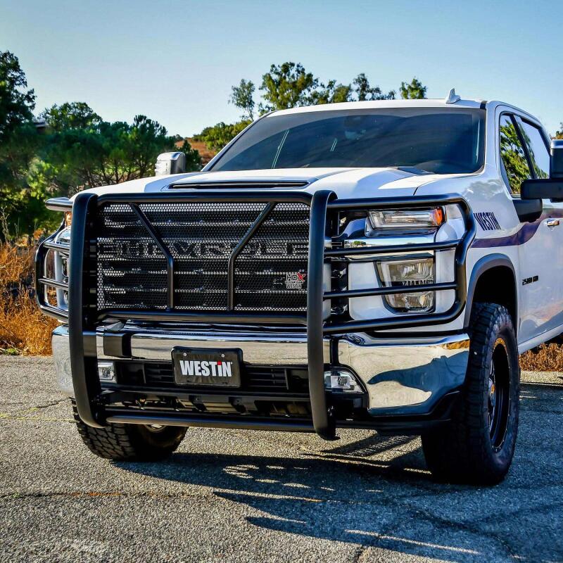 Westin HDX Grille Guard, fits Chevy Silverado HD 2500/3500