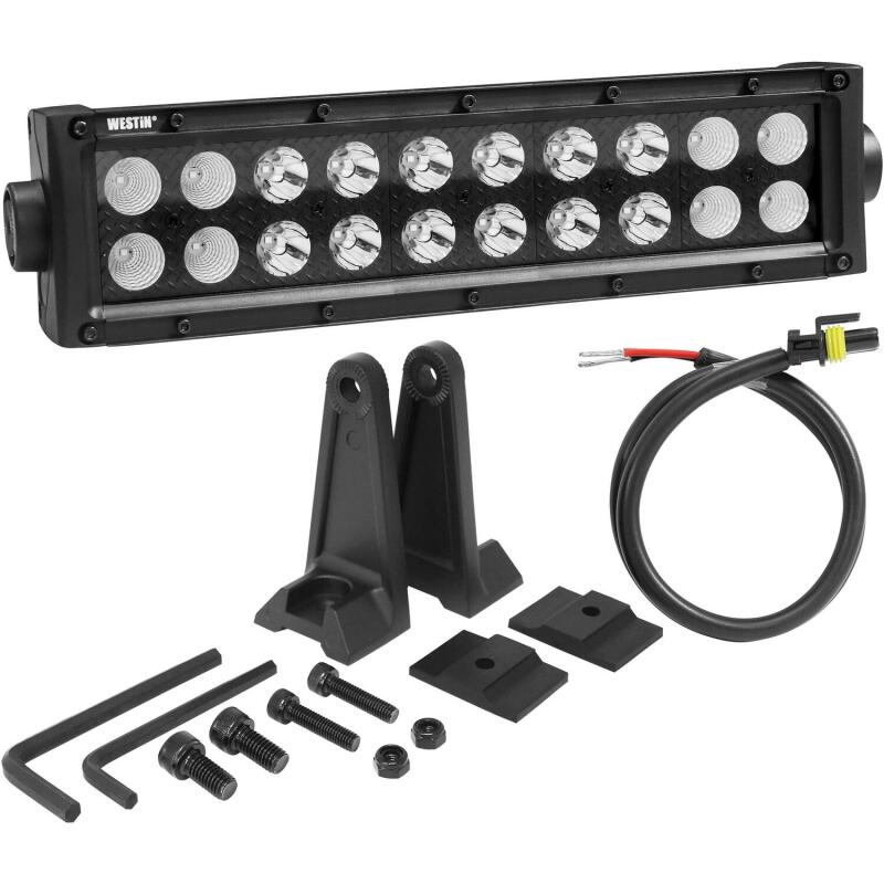 Westin B-FORCE Double Row LED Light Bar, 10 in. Combo