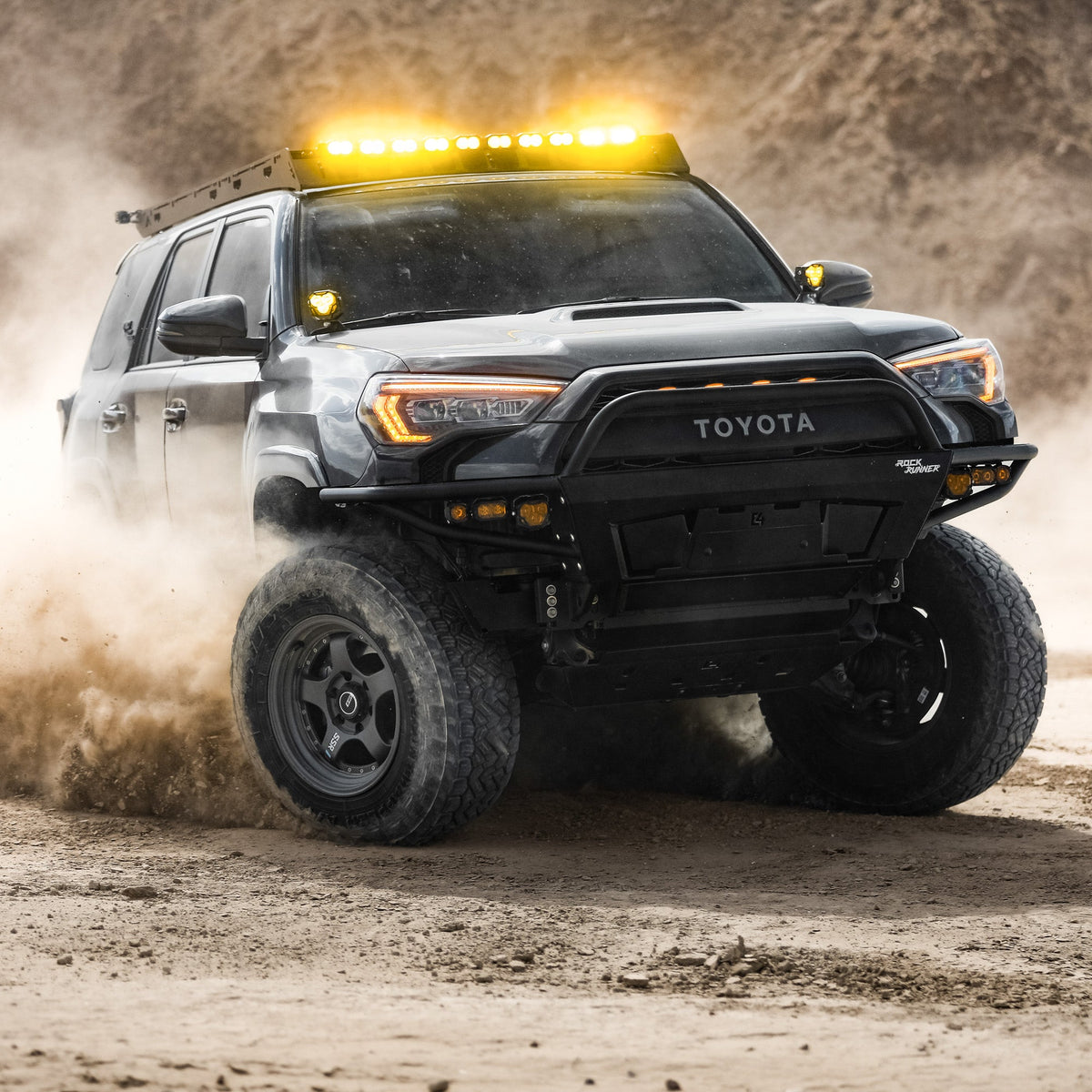 C4 Fabrication 4Runner Rock Runner Front Bumper / 5th Gen / 1" Body Lift / 2010-2024