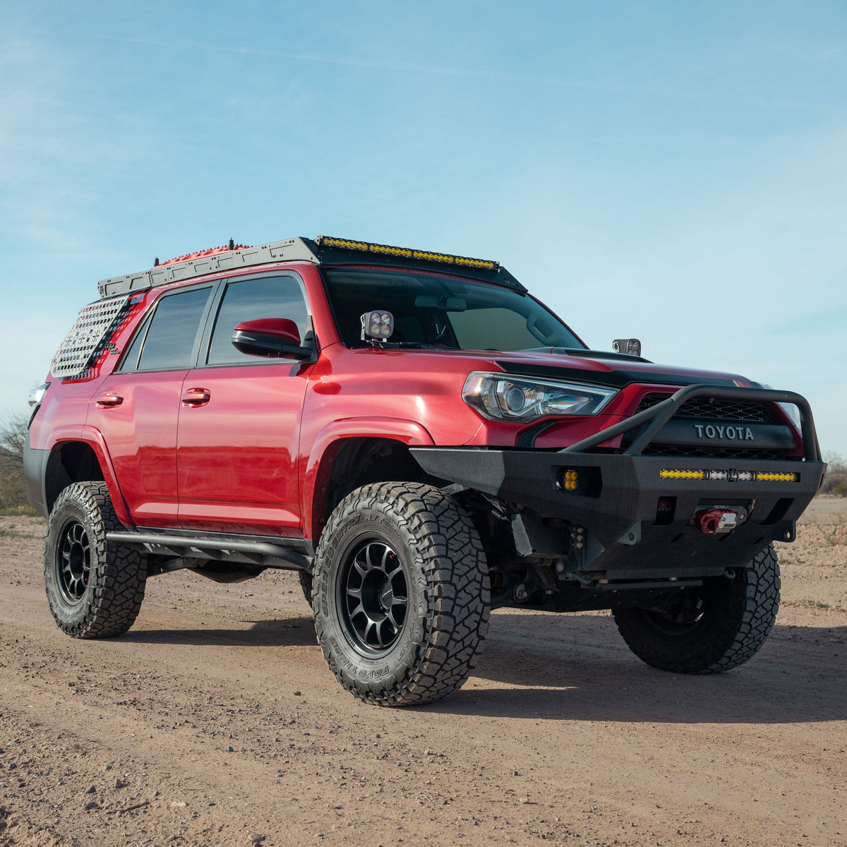 C4 Fabrication 4Runner Roof Rack with Optional Light Bar Mount / 5th Gen / 2010-2024