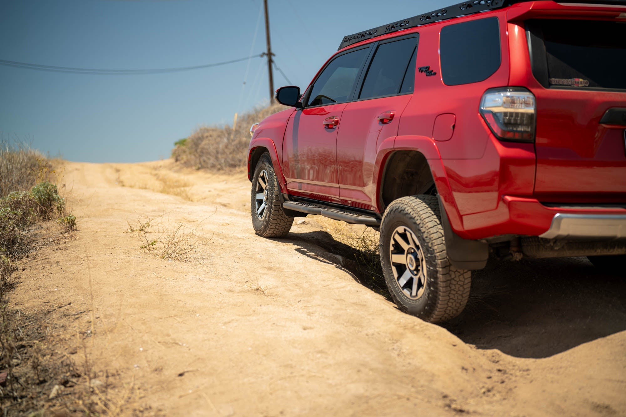 5th-Gen-Toyota-4Runner-OE-Plus-Side-Steps-On-Trail-7 - NVMOS