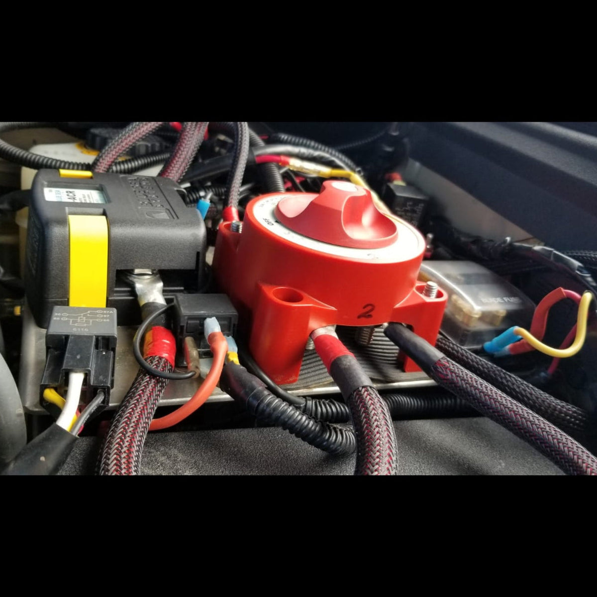 C4 Fabrication 4Runner Engine Bay Accessory Tray - Driver Side / 5th Gen / 2010-2019