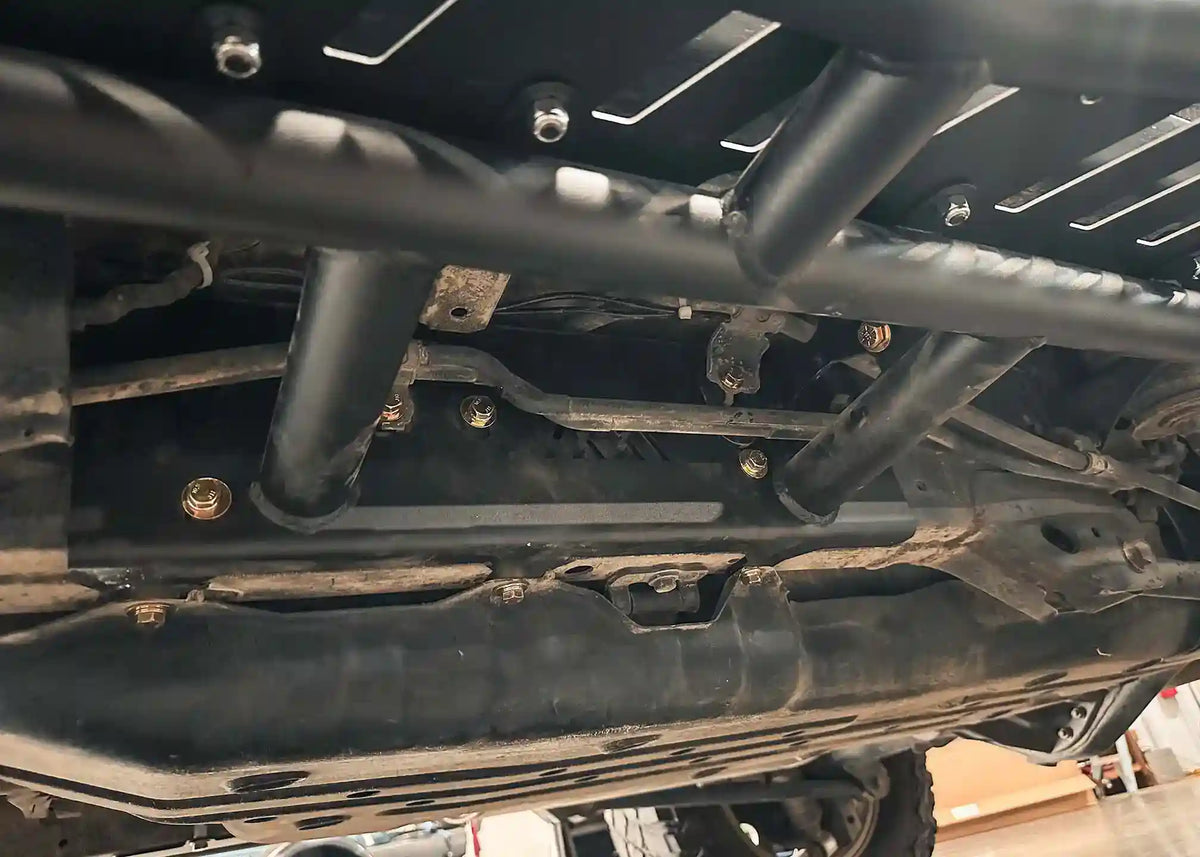 5th-gen-toyota-4runner-bolt-on-rock-sliders-installed - NVMOS