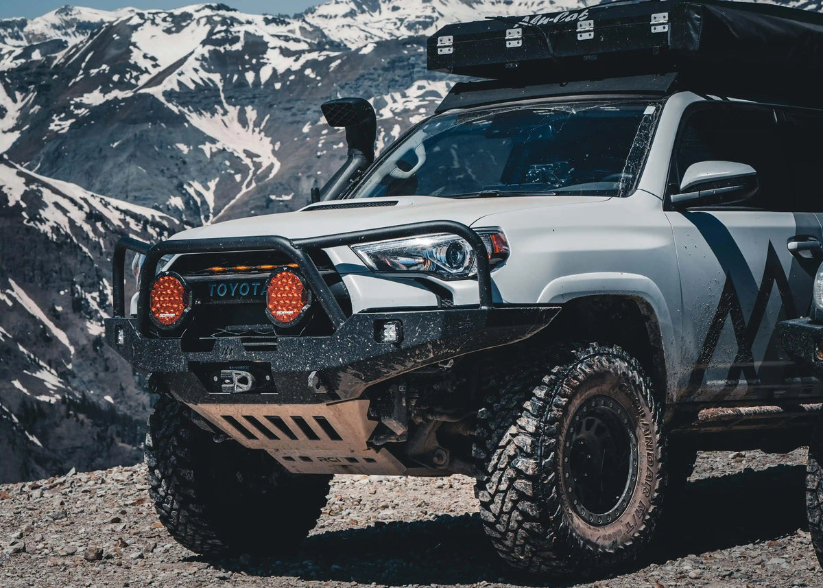 5th-gen-toyota-4runner-off-road-front-bull-bar-bumper-in-use - NVMOS