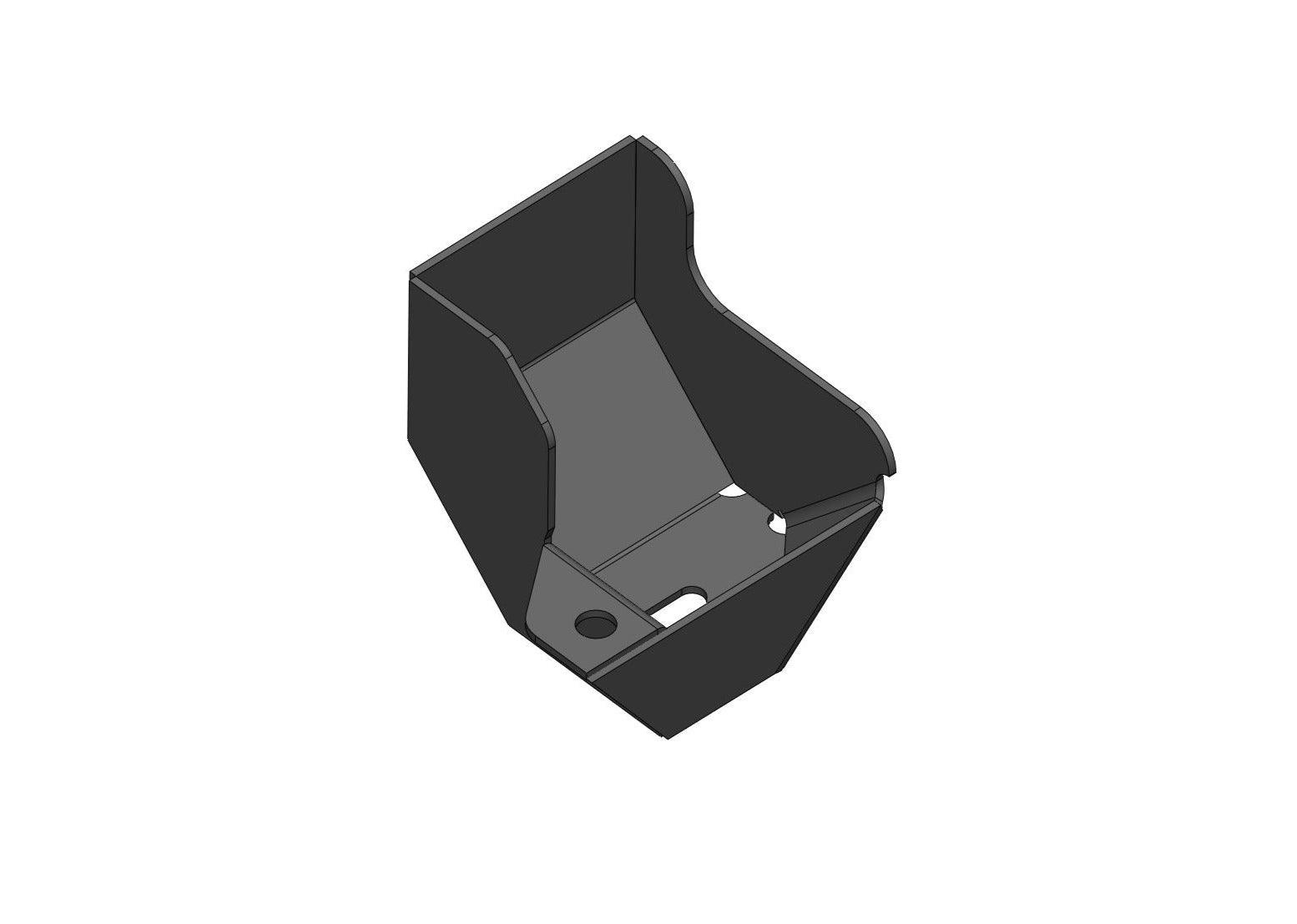 Backwoods Toyota 4Runner 5th Gen (2010-2024) Windshield Fluid Reservoir Guard Skid