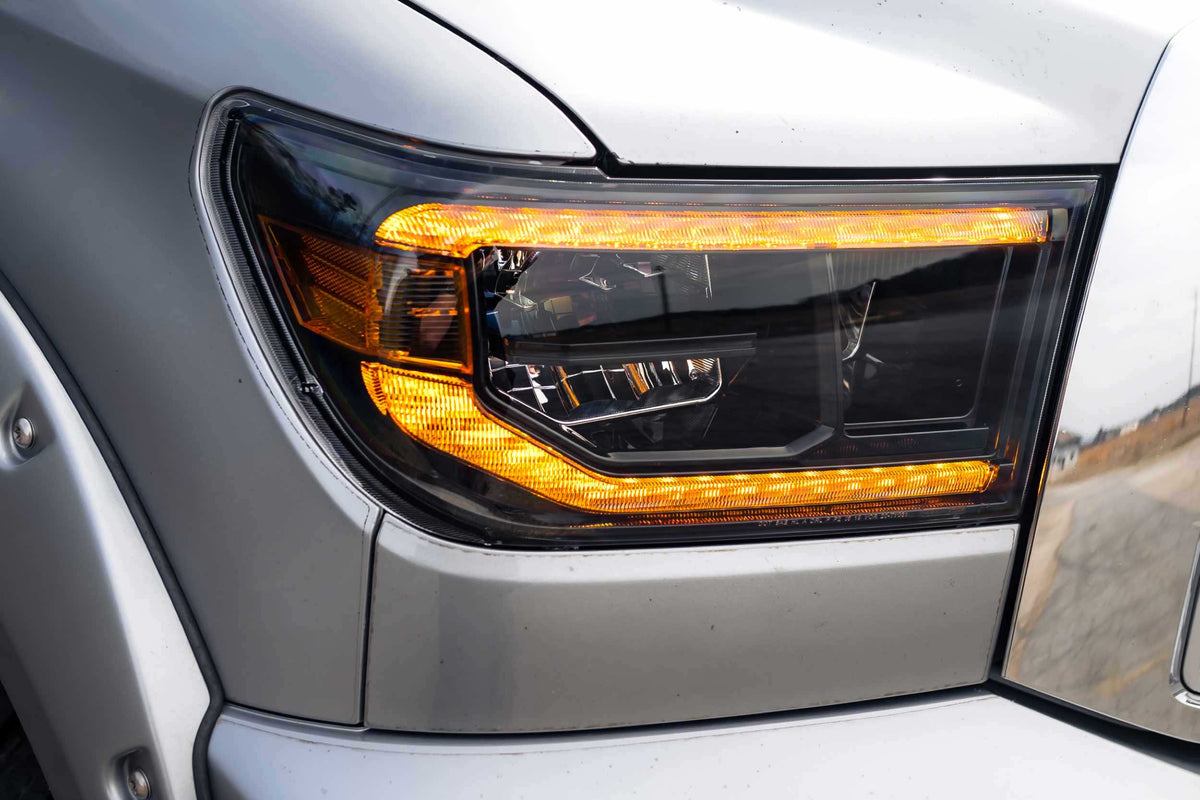 Morimoto Toyota Tundra (07-13) XB LED Headlights (Amber DRL)