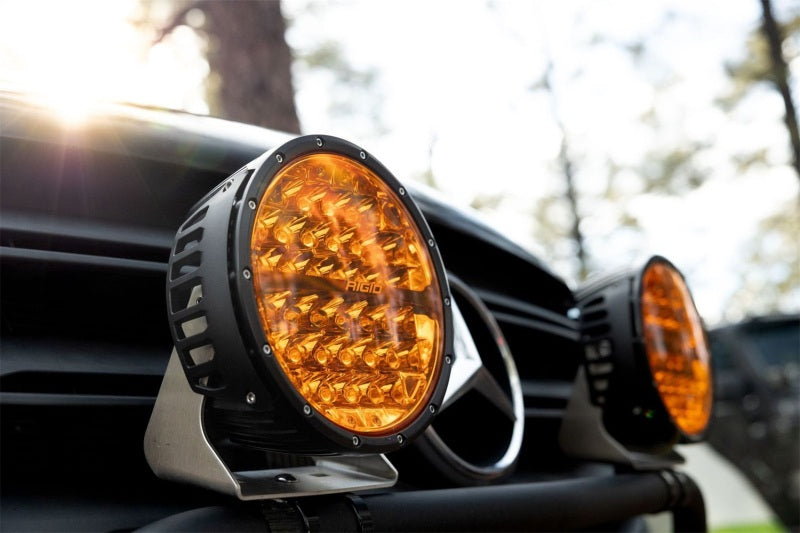 RIGID 360-Series 9 in. LED Off-Road Light, Spot, Amber Lens