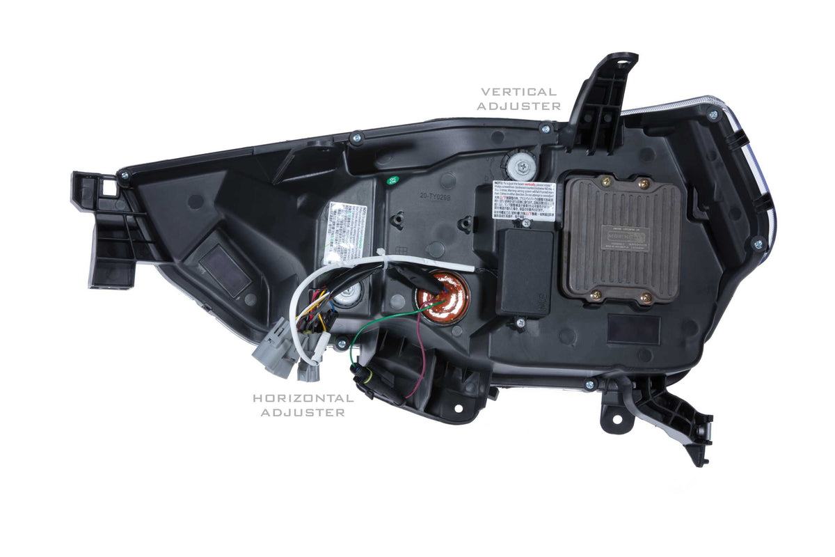 Morimoto XB LED Headlights: Toyota 4Runner (14-24 / White DRL / Set)