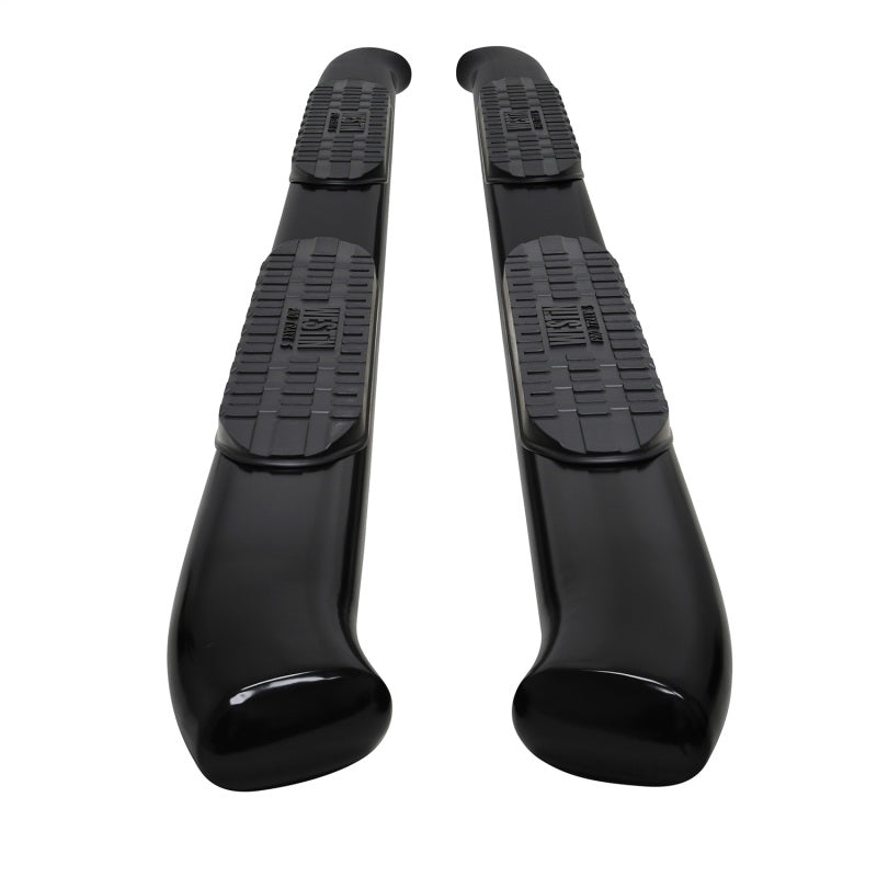 Westin PRO TRAXX 5 Oval Nerf Step Bars, Black, fits Jeep Gladiator
