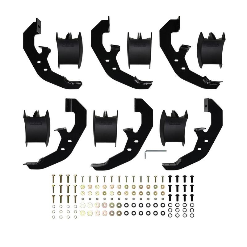 Westin PRO TRAXX 5 Oval Nerf Step Bars, Double Cab, fits Chevy Silverado 1500
