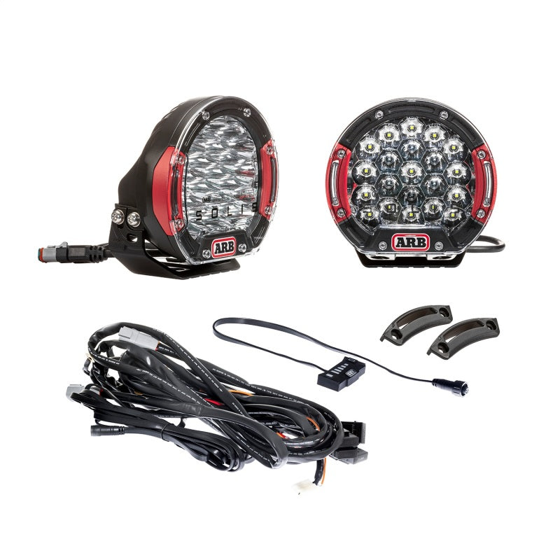 ARB Intensity Solis 21 LED Flood Light Kit, Pair with Loom