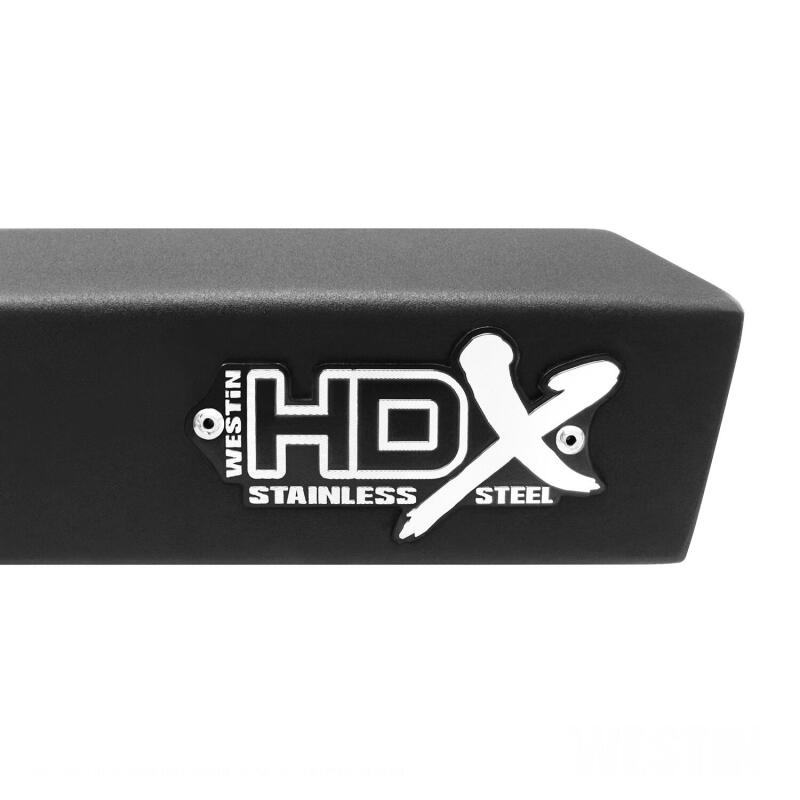 Westin HDX Stainless Drop Nerf Step Bars, fits Jeep Wrangler