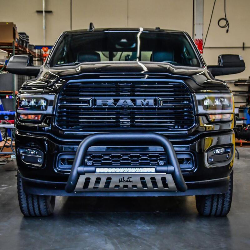 Westin Ultimate LED Bull Bar, Textured Black, fits Ram 2500/3500