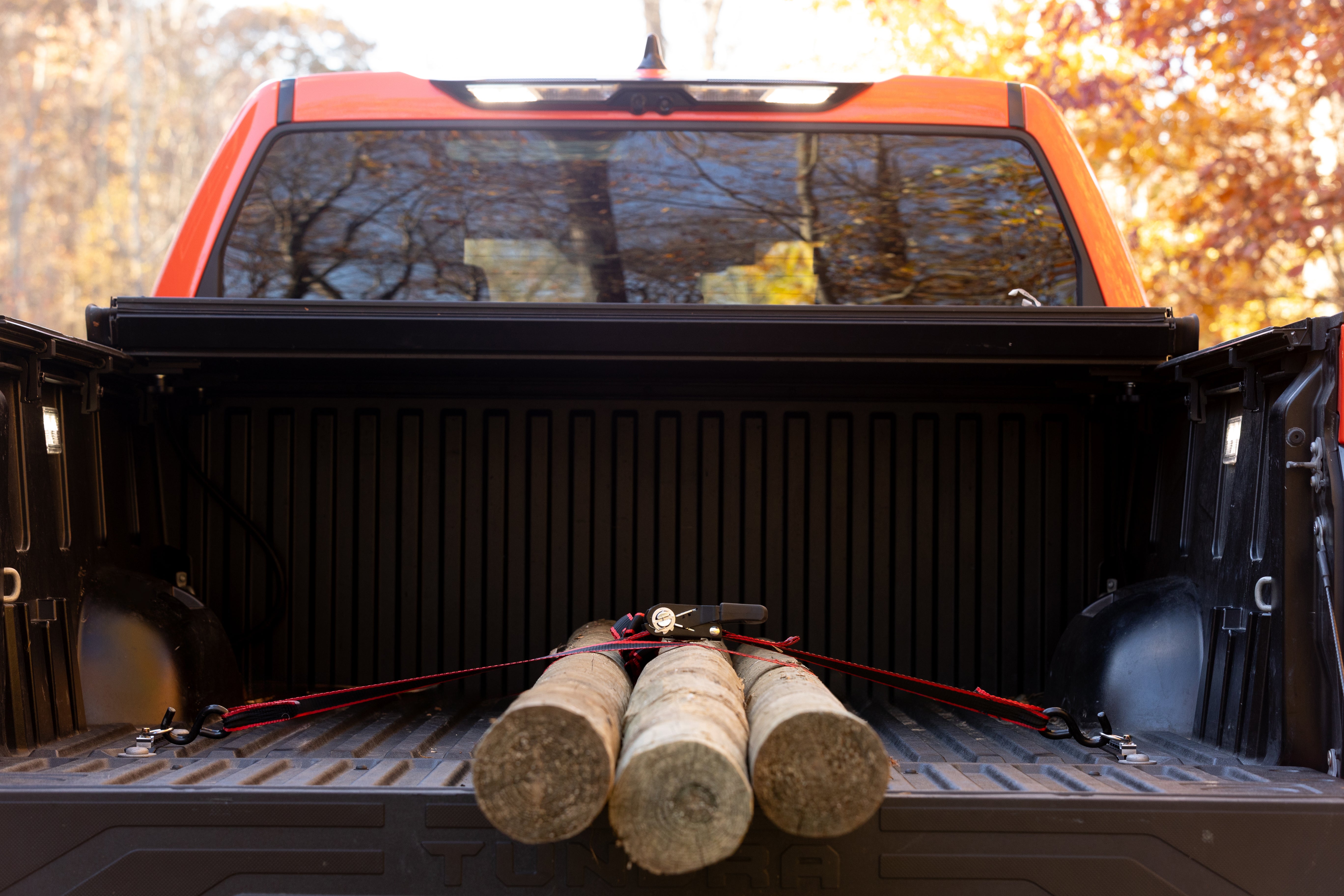 Bed Tie-Down Rails for Toyota Tundra & Tacoma | L-Track System | No Drilling