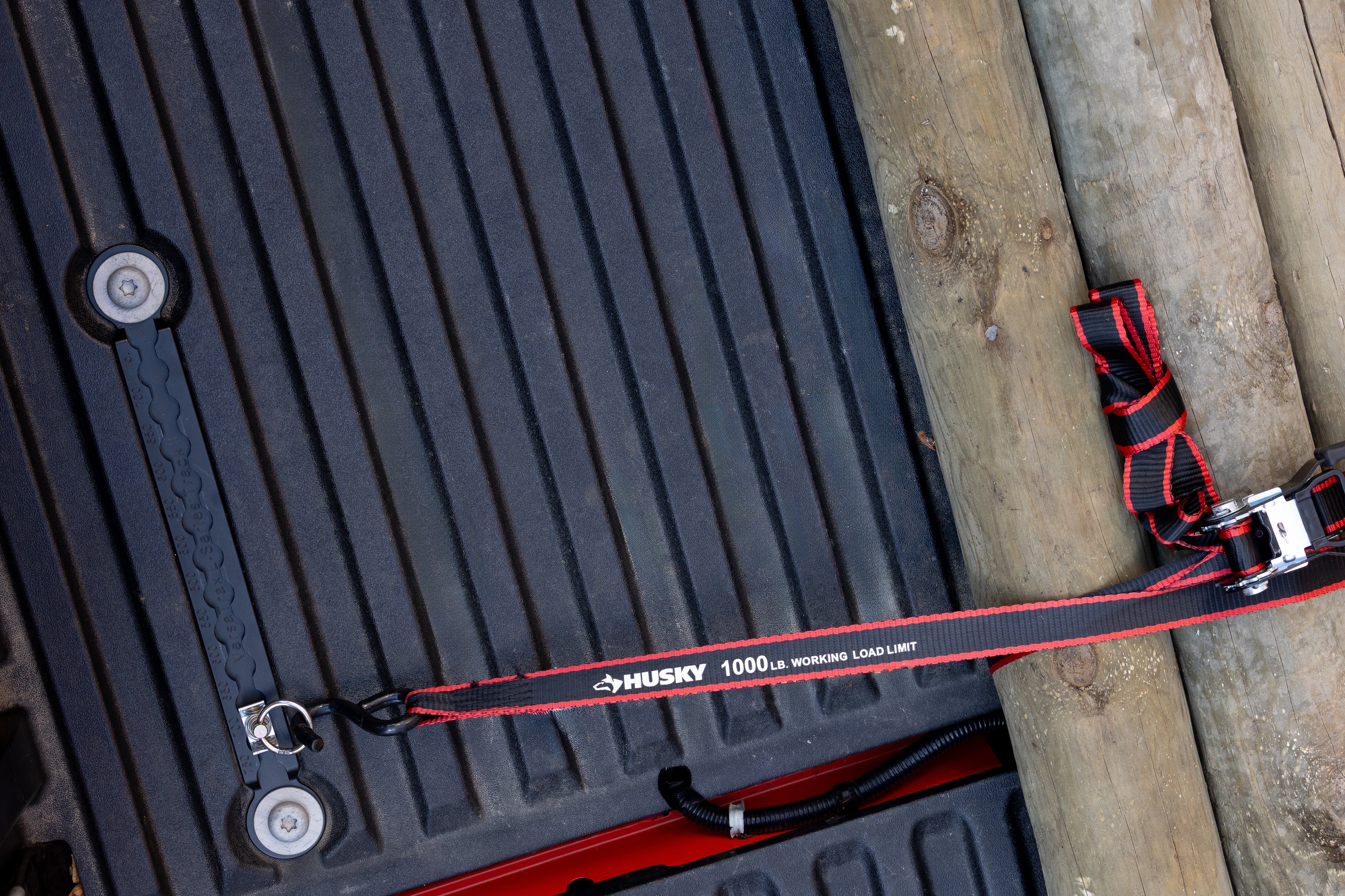 Bed Tie-Down Rails for Toyota Tundra & Tacoma | L-Track System | No Drilling