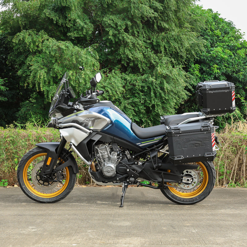 Aluminum Side Panniers, Top Case & Mounting Rack System for CFMOTO 800MT(2021-)