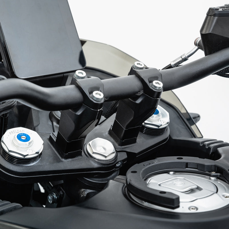 LOBOO  Handlebar Risers for CFMOTO 800MT-X (2024-on) – 0.78 in CNC Aluminum Riser Kit, Black Anodized Finish