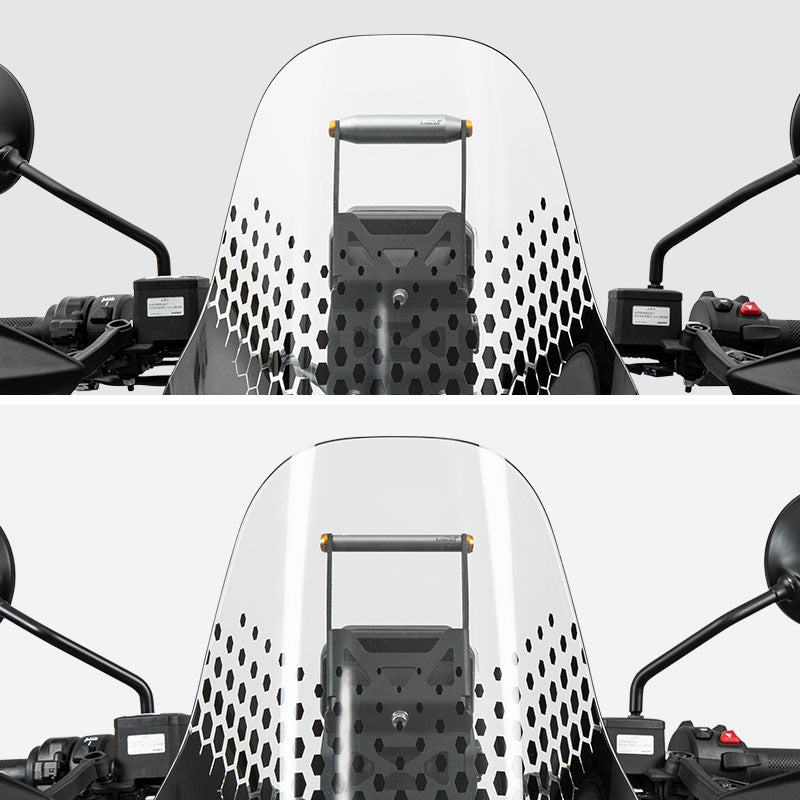 LOBOO Navigation Bracket for Ducati DesertX (2023+) – CNC Aluminum & Stainless Steel Mount