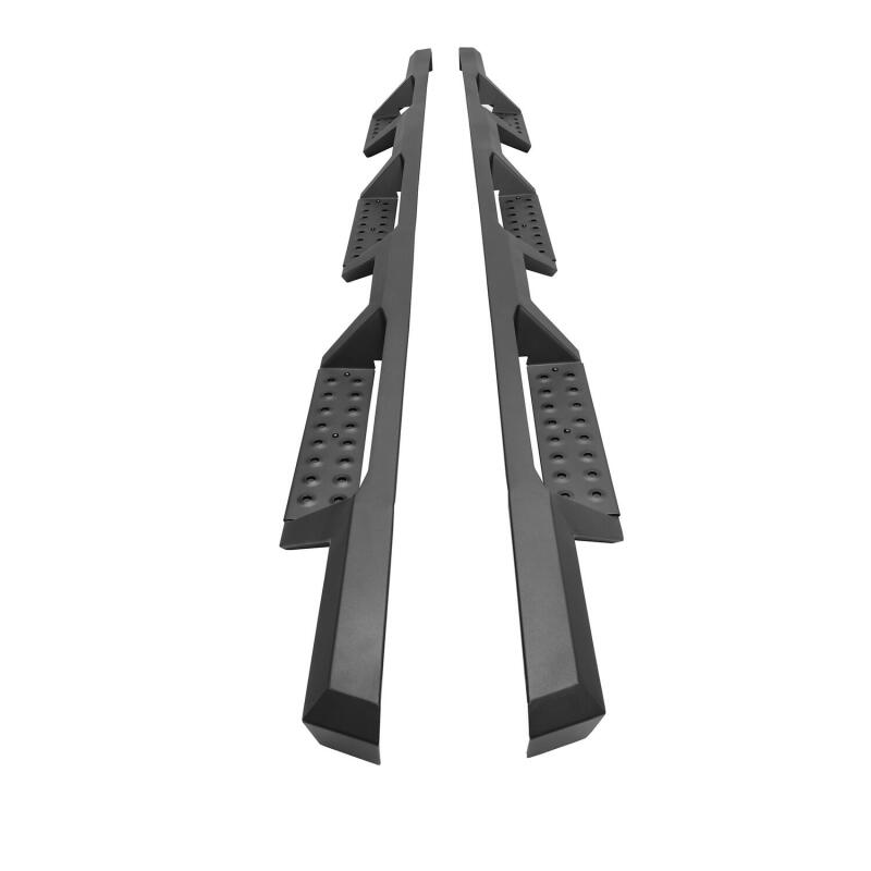 Westin HDX Drop Wheel-to-Wheel Nerf Step Bars, Textured Black, fits Chevy Silverado HD 2500/3500