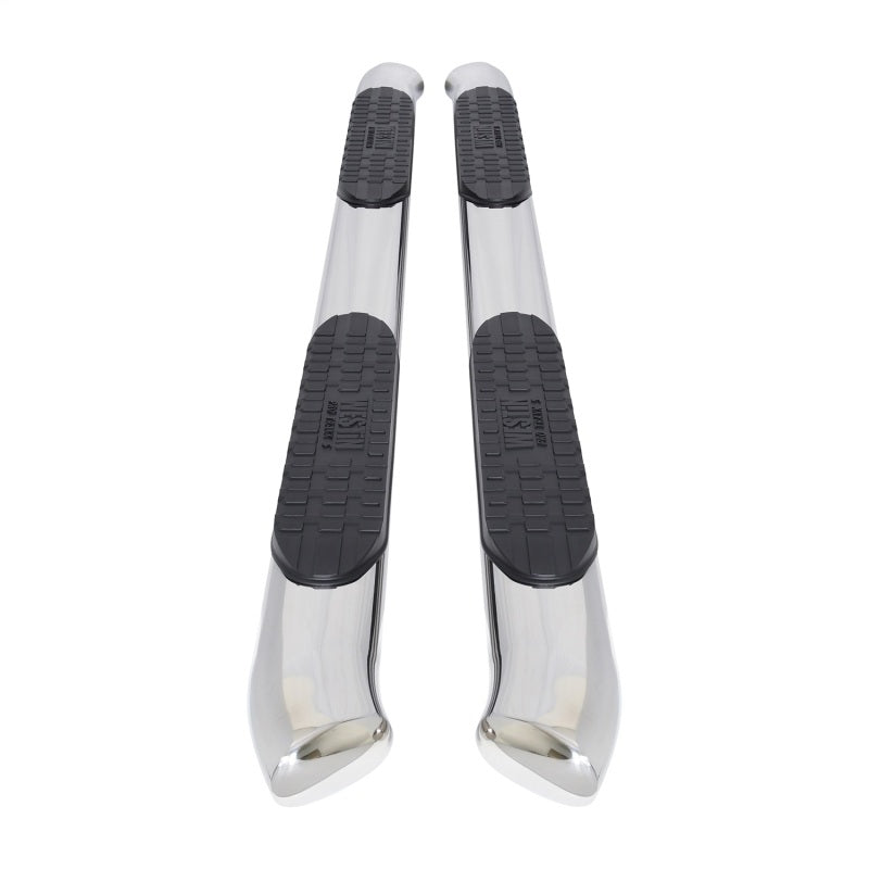 Westin PRO TRAXX 5 Oval Nerf Step Bars, Double Cab, fits Toyota Tacoma