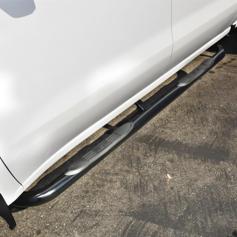 Westin E-Series 3 Nerf Step Bars, Crew Cab, fits Chevy Silverado 1500