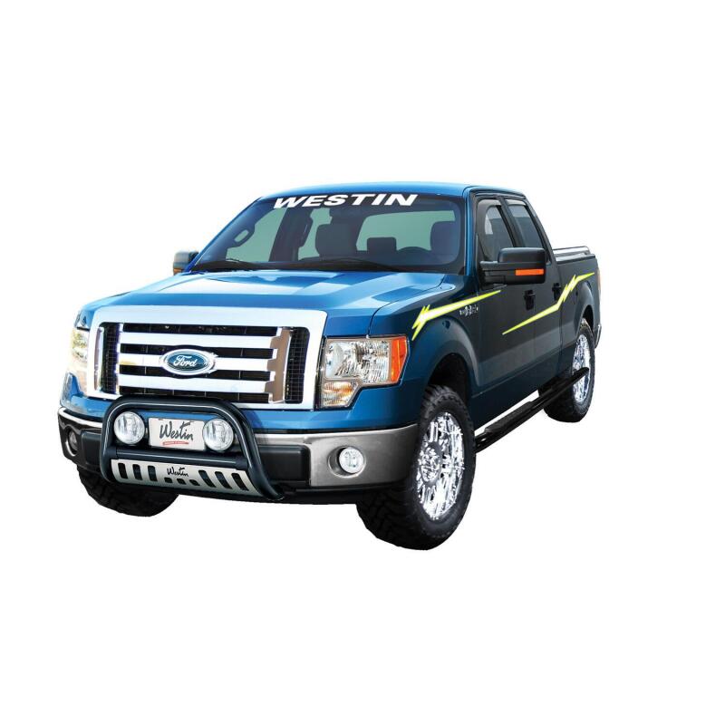 Westin Platinum Oval Bed Rails, 6.75 ft. Bed, fits Ford F-250/F-350 Super Duty