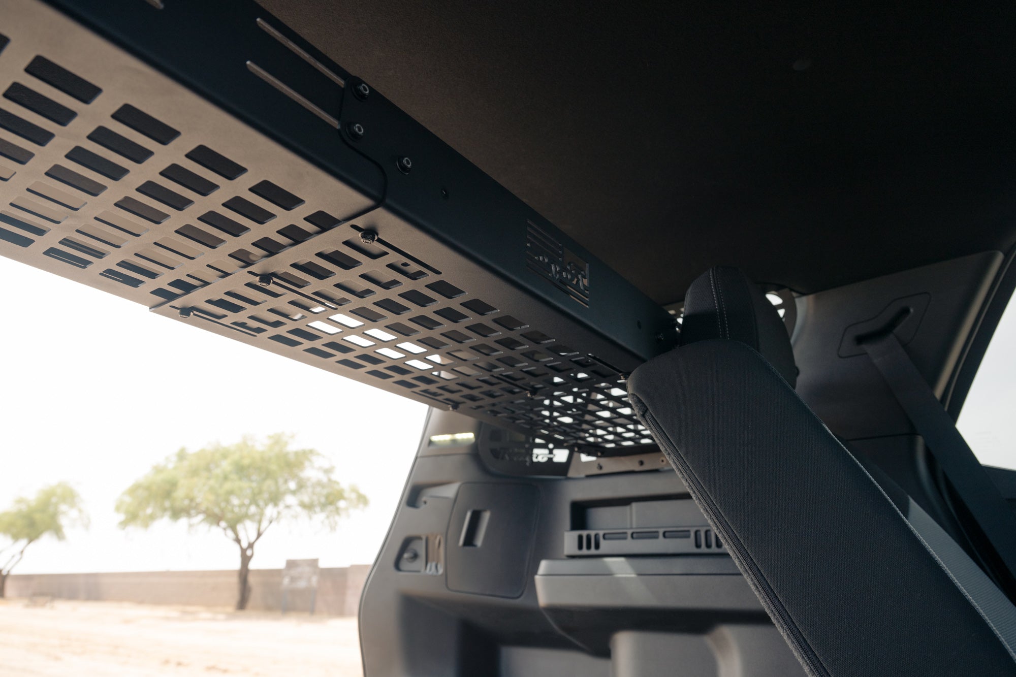6th-Gen-4Runner-Molle-Panel-Storage-Shelf-Installed-19 - NVMOS